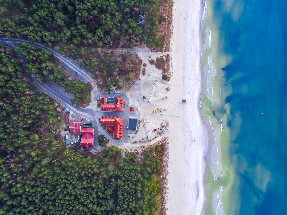 Dalba Pokoje Przy Samej Plazy Krynica Morska Exteriér fotografie