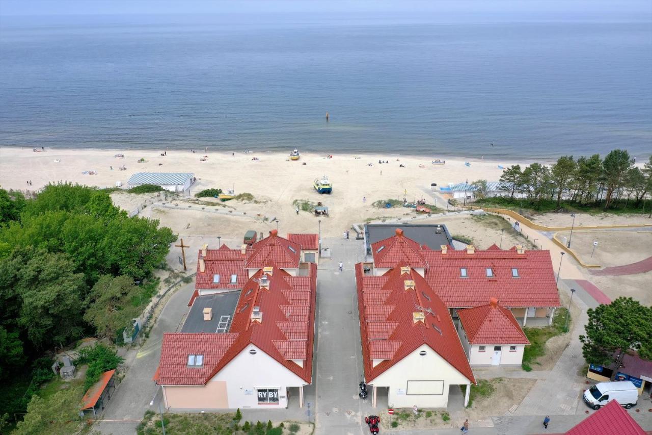 Dalba Pokoje Przy Samej Plazy Krynica Morska Exteriér fotografie
