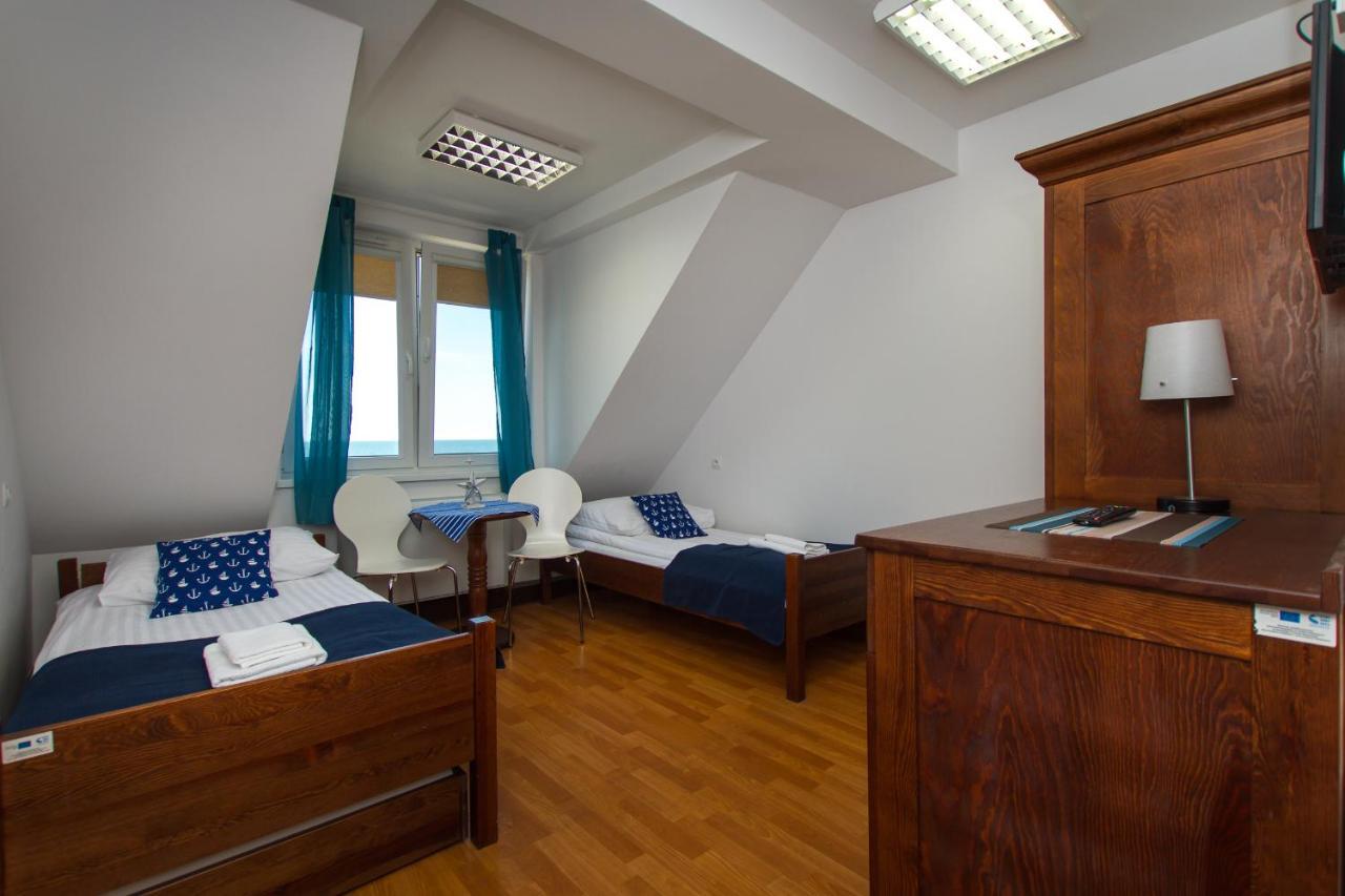 Dalba Pokoje Przy Samej Plazy Krynica Morska Exteriér fotografie