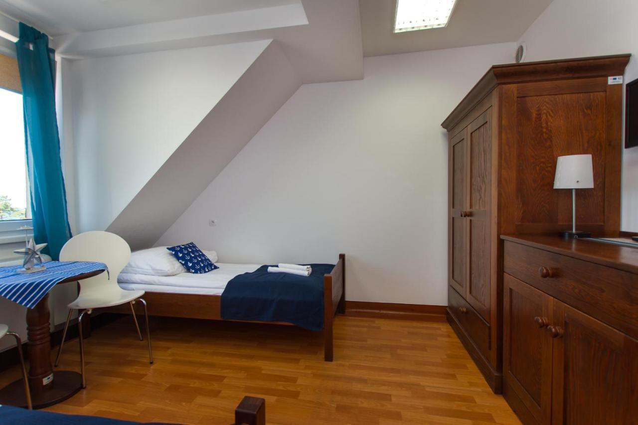 Dalba Pokoje Przy Samej Plazy Krynica Morska Exteriér fotografie